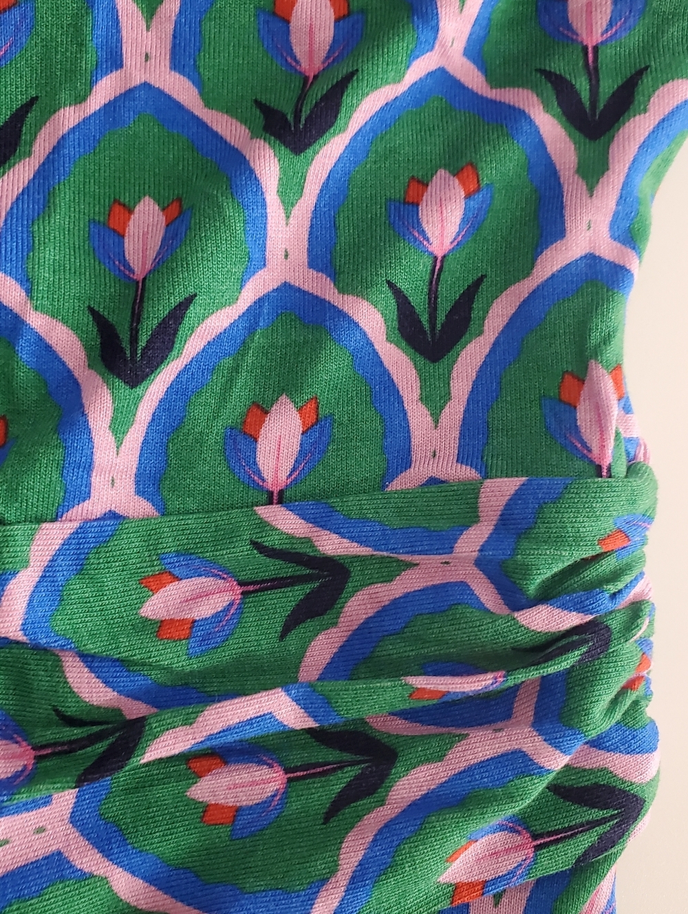 Boden Geometric Amelie Tulip Print Midi Dress Size 20R NWT - Picture 10 of 16
